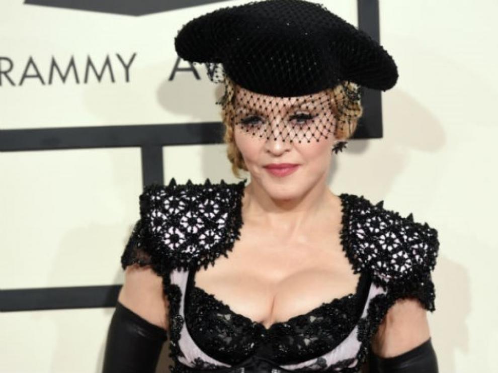Madonna en los Grammy 2015 (Archivo)