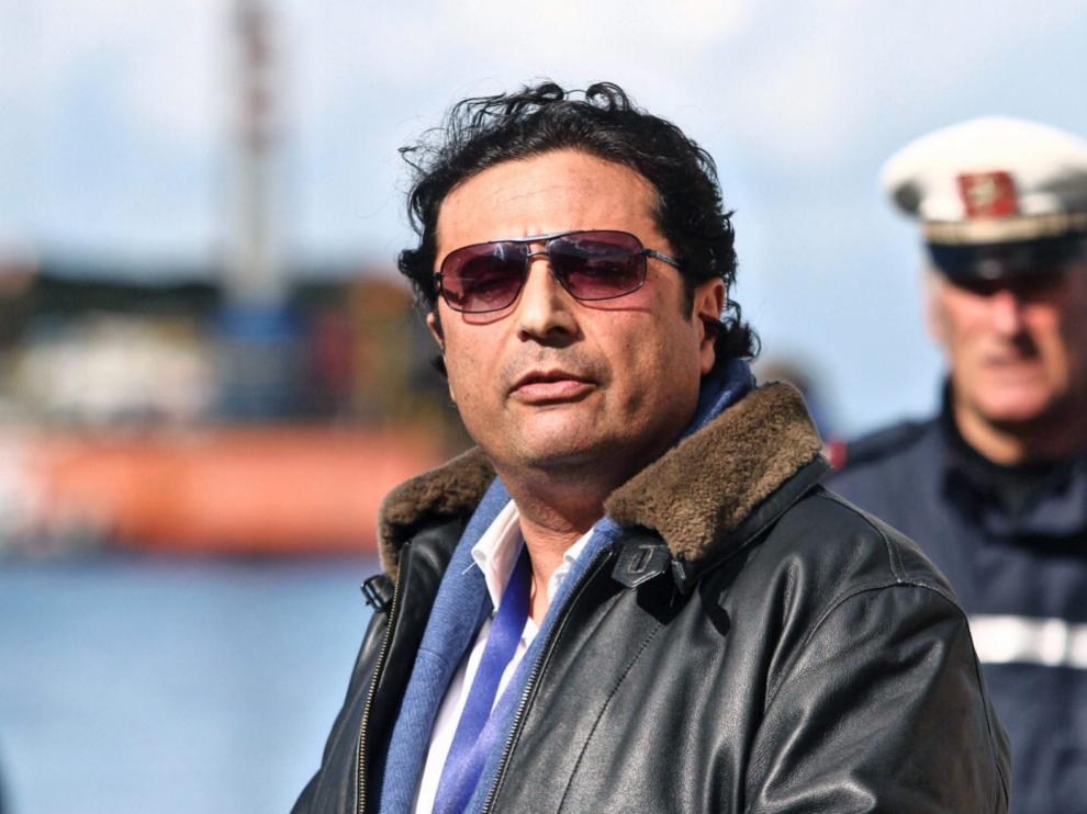 Foto archivo de Schettino, sentenciado el 11 de febrero a 16 años y un mes de prisión.
