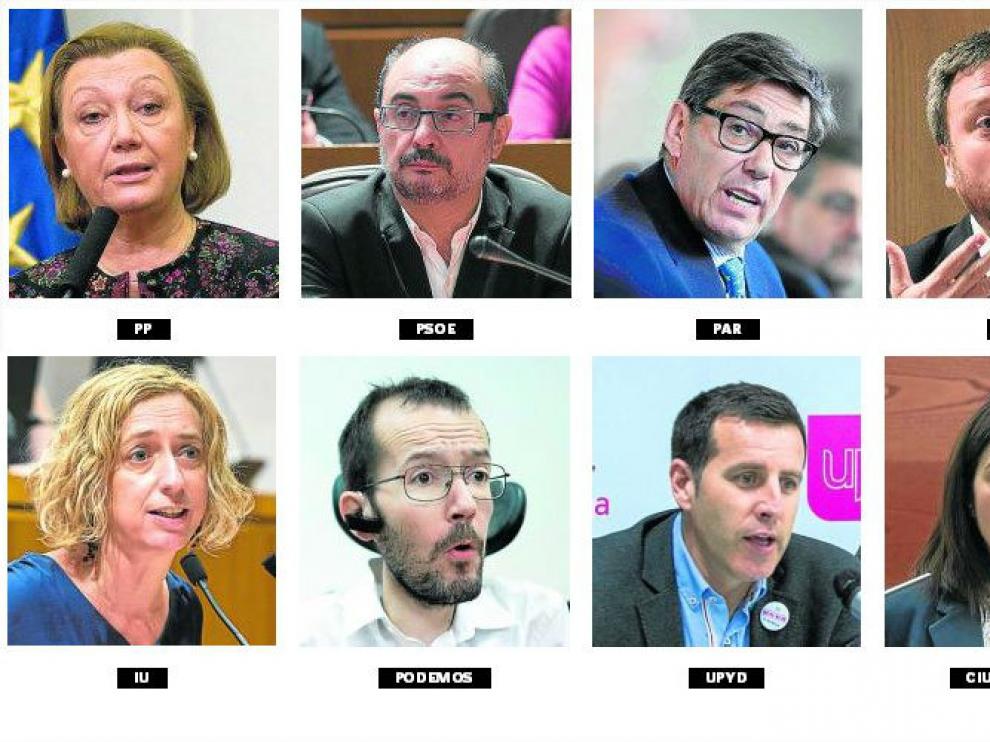 Candidatos a la presidencia de Aragón