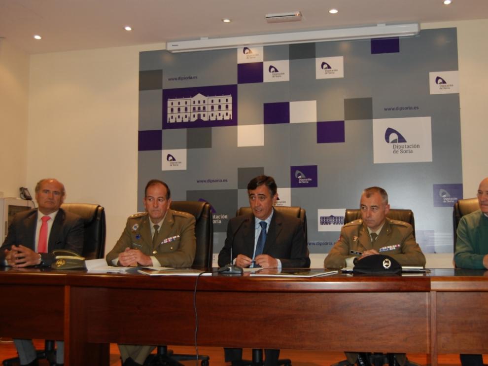 El salón de actos de la Diputación de Soria ha acogido este miércoles la presentación de estas actividades