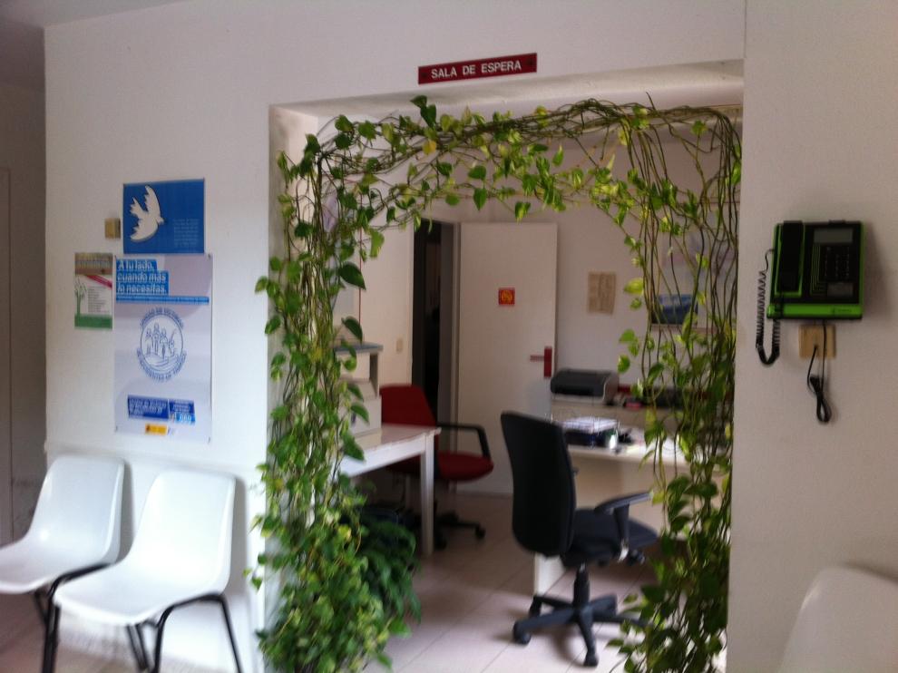 La consulta médica de un pueblo de la provincia de Zaragoza.