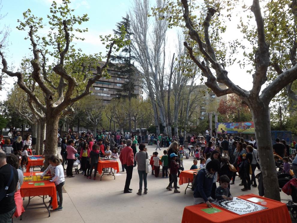 Fiesta en el Parque Miguel Servet