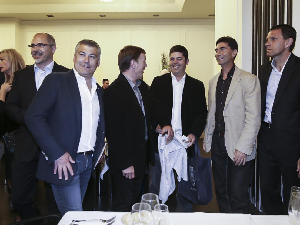 Solana, Higuera, Belsué, García Sanjuán, Gay y Poyet.