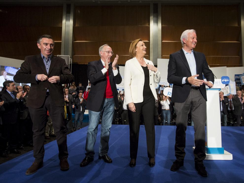 Presentación de la candidatura de Eloy Suárez en Zaragoza