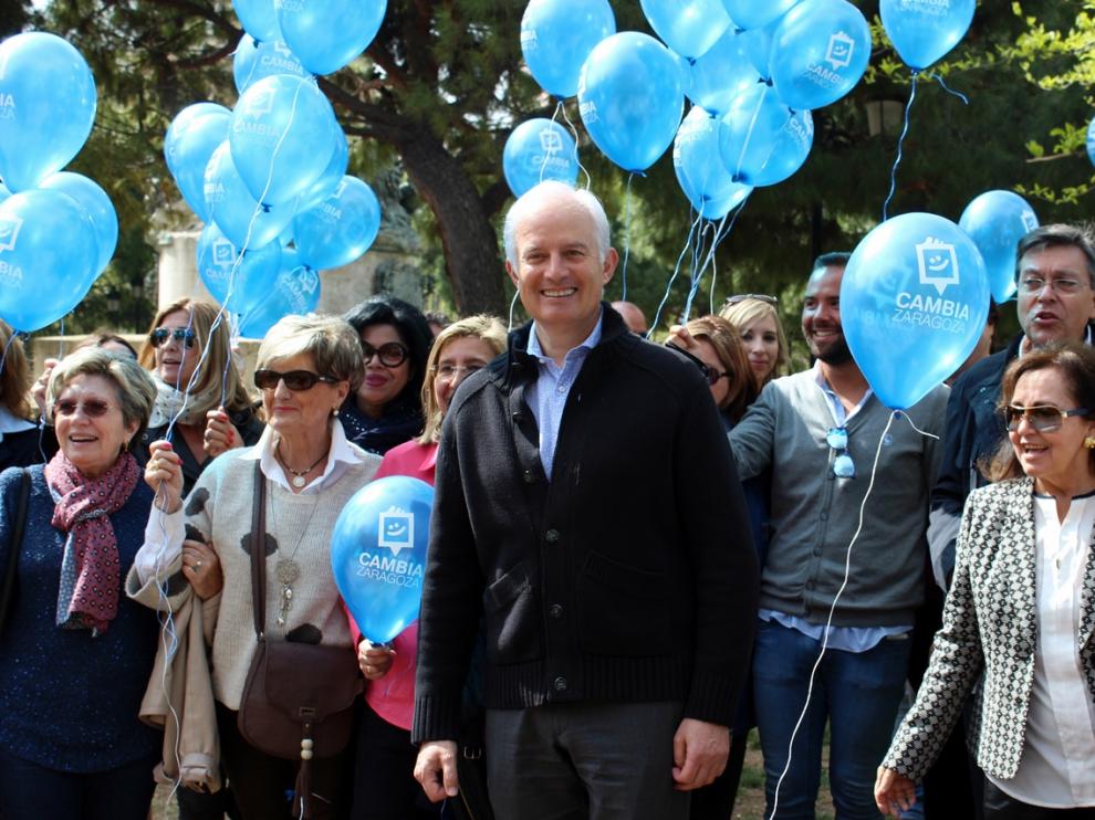 Imagen del acto del PP celebrado este domingo