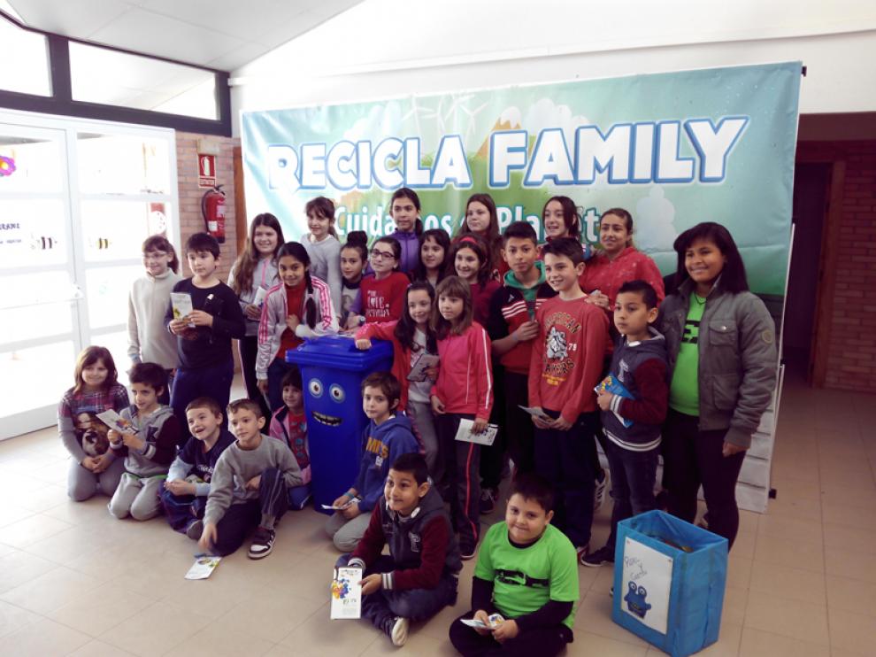 Más de 4.000 alumnos de cuatro comarcas se apuntan al reciclaje