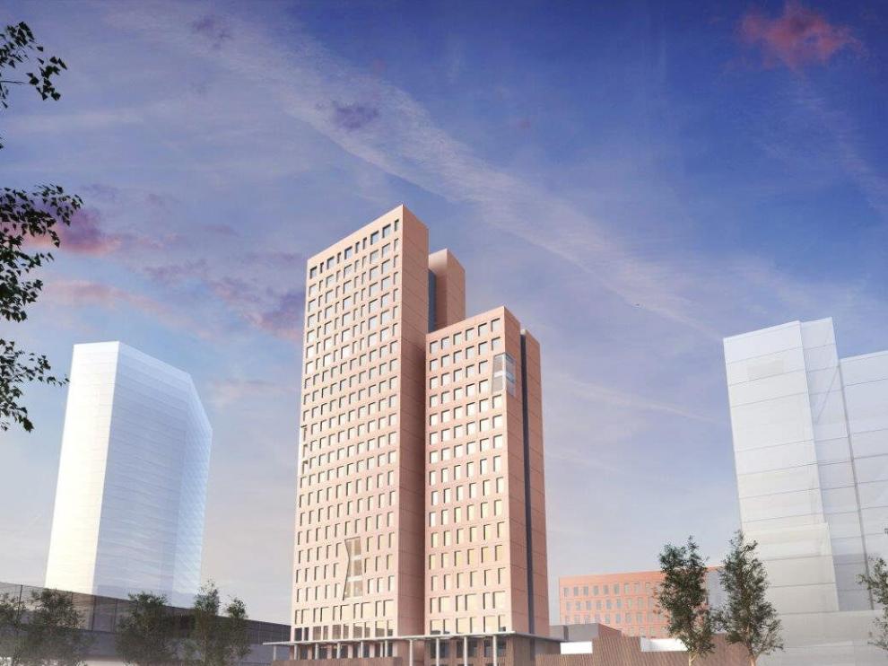 El gigante de 84 metros de madera aún no ha pasado todas las pruebas de seguridad.