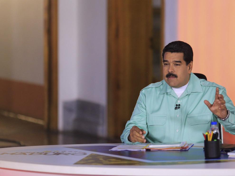 Nicolás Maduro este miércoles.