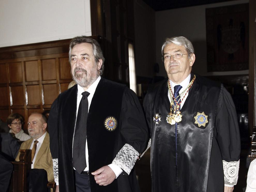 Belloch tras tomar posesión en la Audiencia Provincial