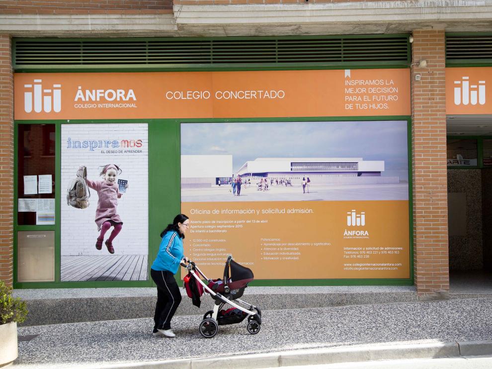 Oficina de información del colegio Ánfora en Cuarte