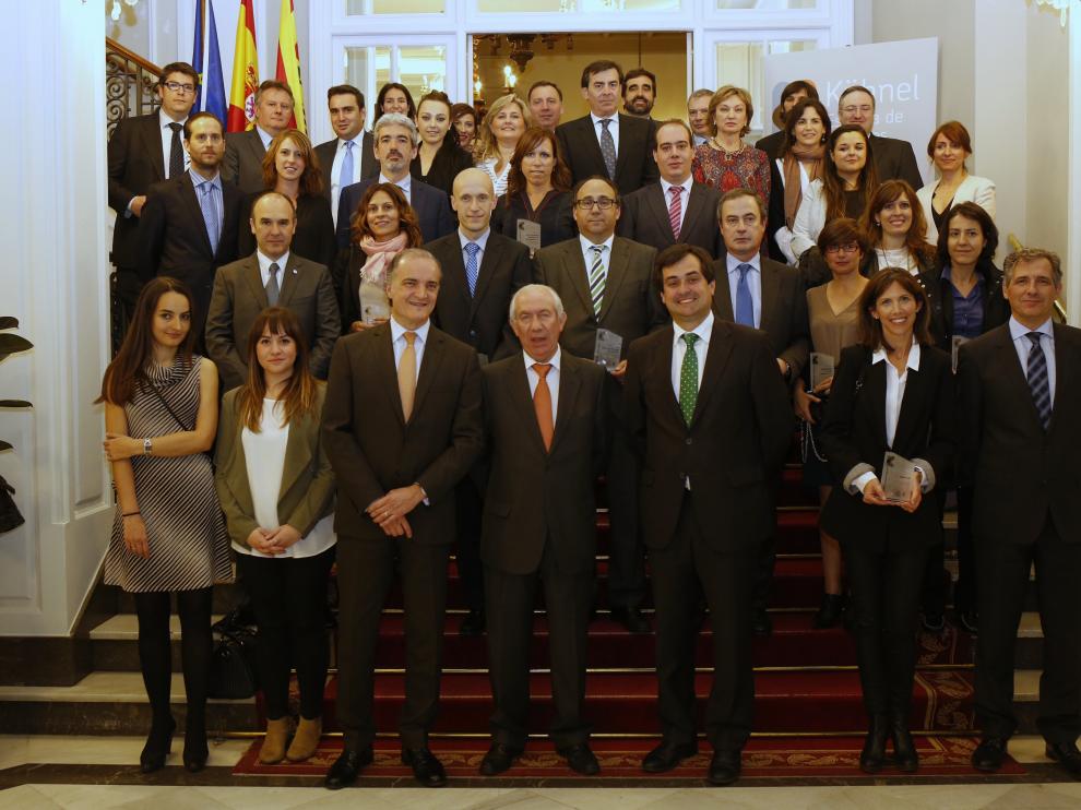 Foto de familia del acto celebrado el miércoles.
