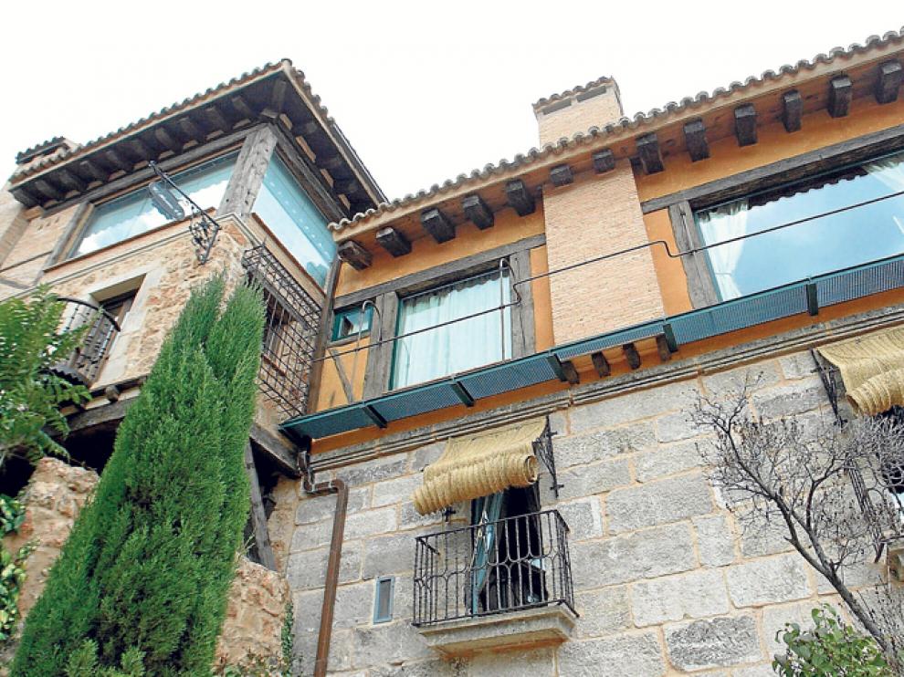 Una casa rural en la localidad de Somaén