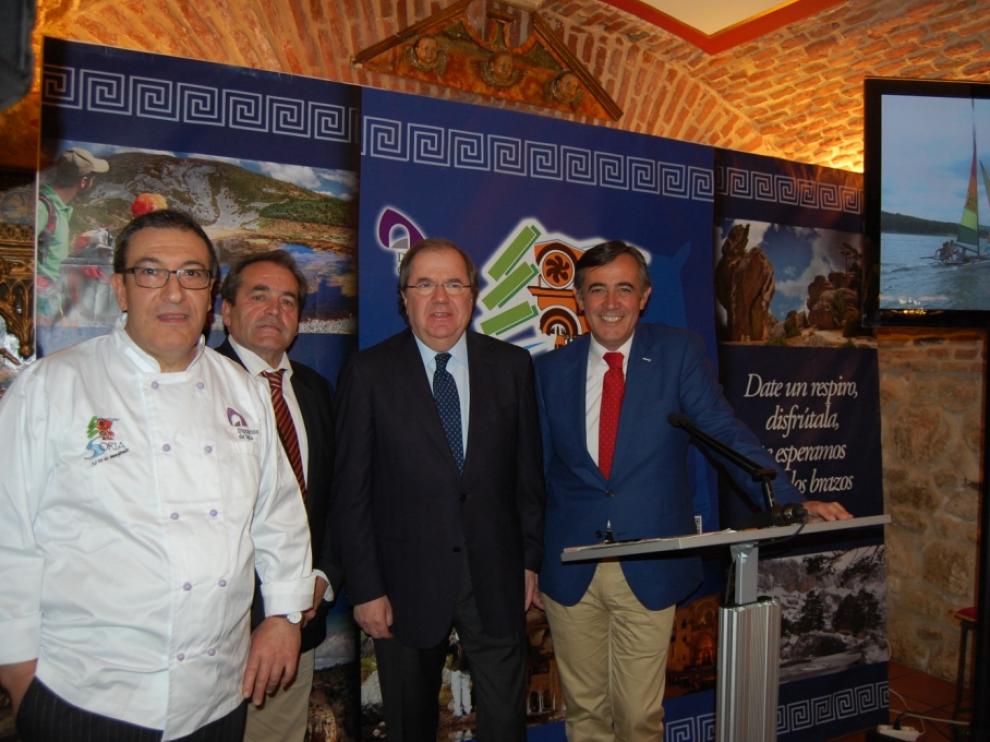 El presidente Herrera ha participado un acto de presentación en Valladolid de la oferta turística de Soria organizado por la Diputación soriana