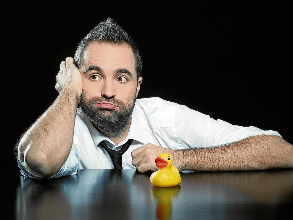 Raúl Pérez actúa esta noche en Zaragoza junto a Dani Rovira y Txabi Franquesa.