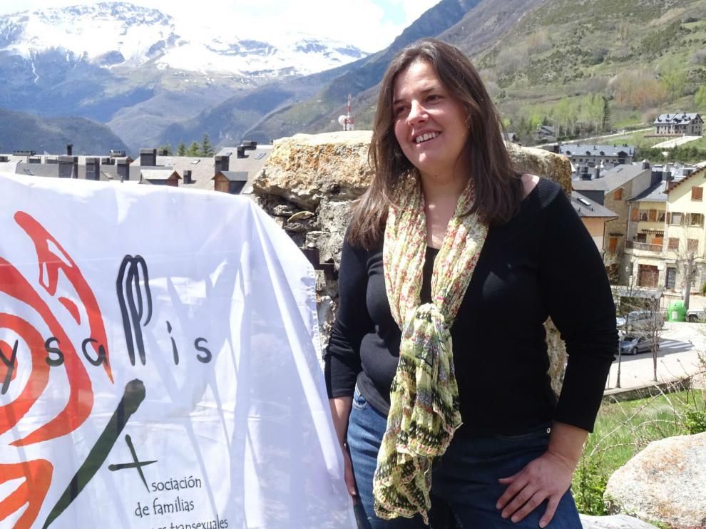Natalia Aventín, madre de un menor transexual y presidenta de Chrysallis