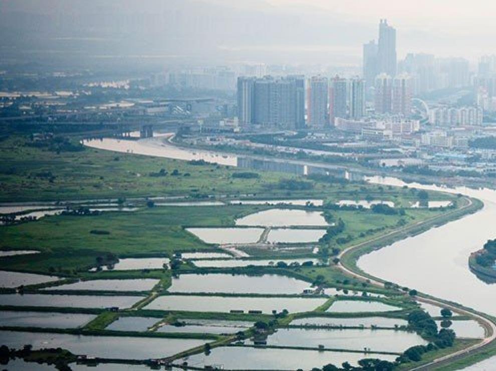 Imagen de la ciudad china de Shenzhen