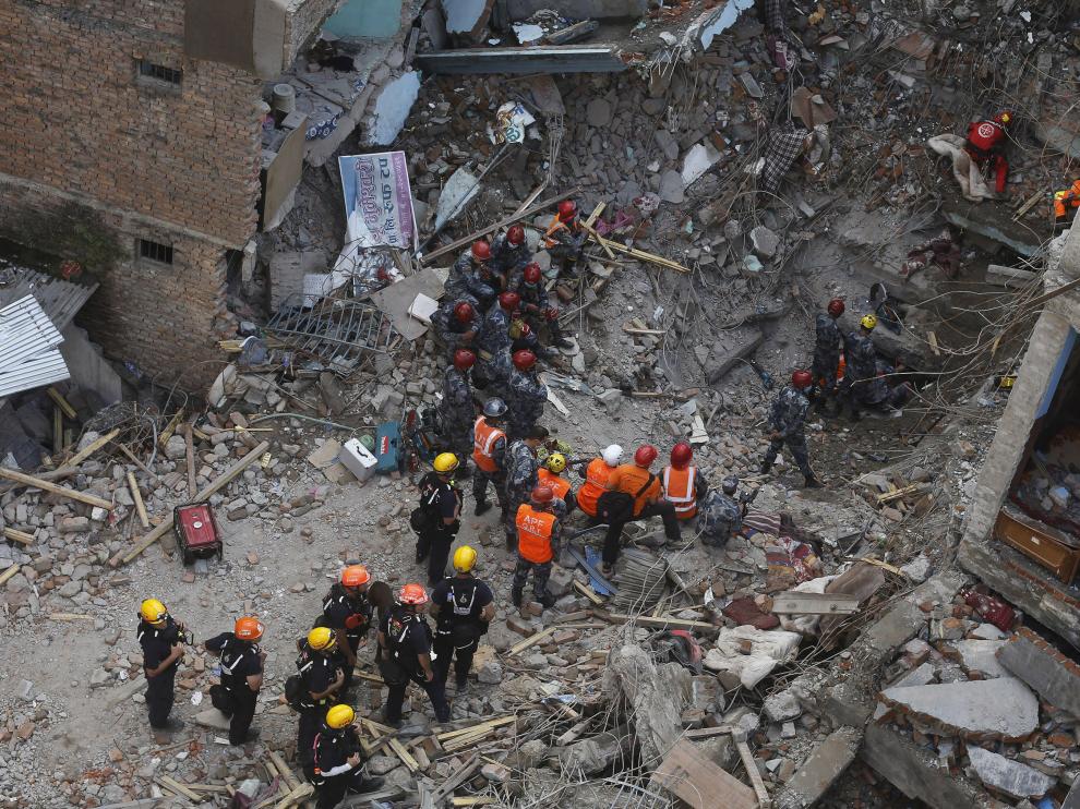 ?El terremoto de Nepal ya ha dejado más de 6.000 muertos y 13.000 personas heridas