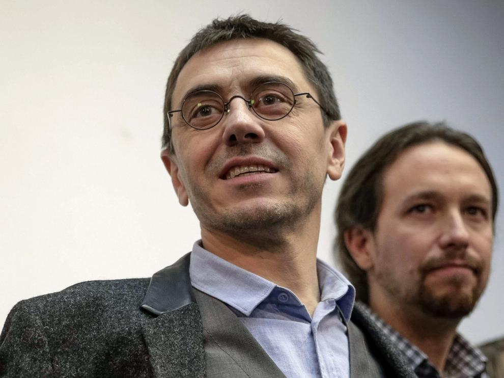 Juan Carlos Monedero y Pablo Iglesias en una imagen de archivo