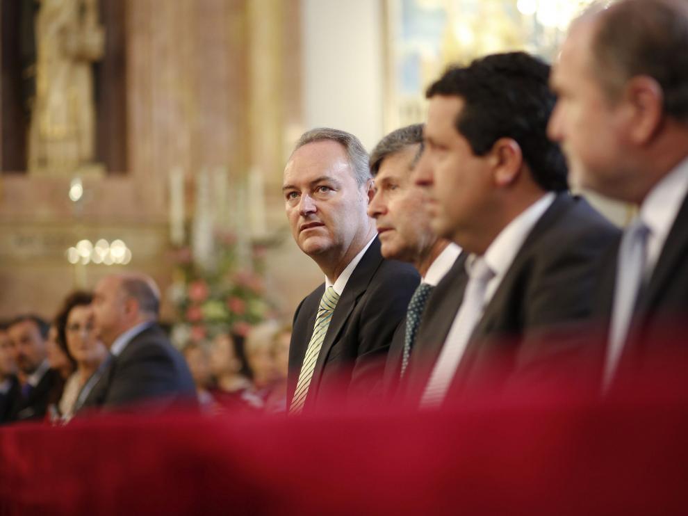 Alberto Fabra en los actos en honor a la patrona de Castellón la Verge del Lledó