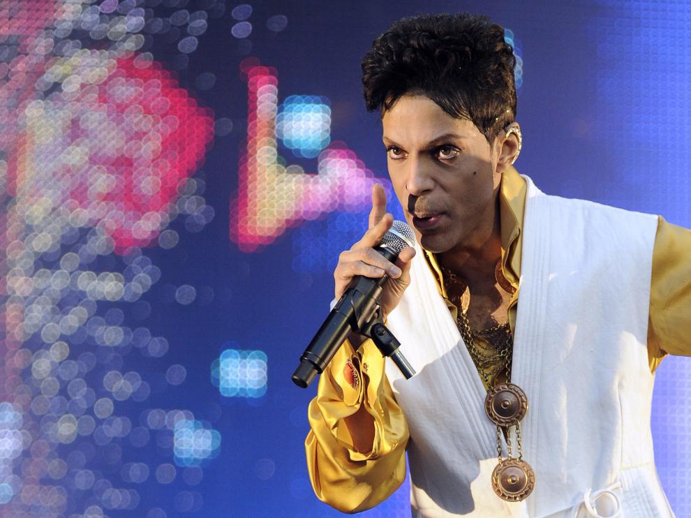 Imagen de archivo del artista Prince.