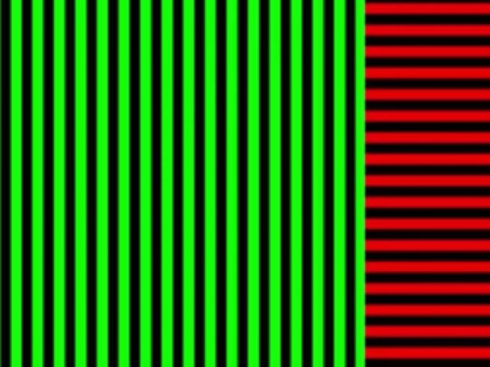 Una de las imágenes del experimento.