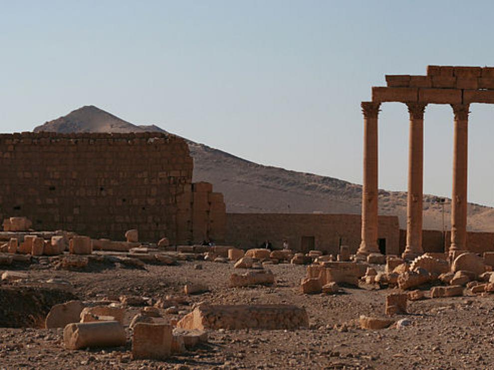 Ruinas de la ciudad de Palmira