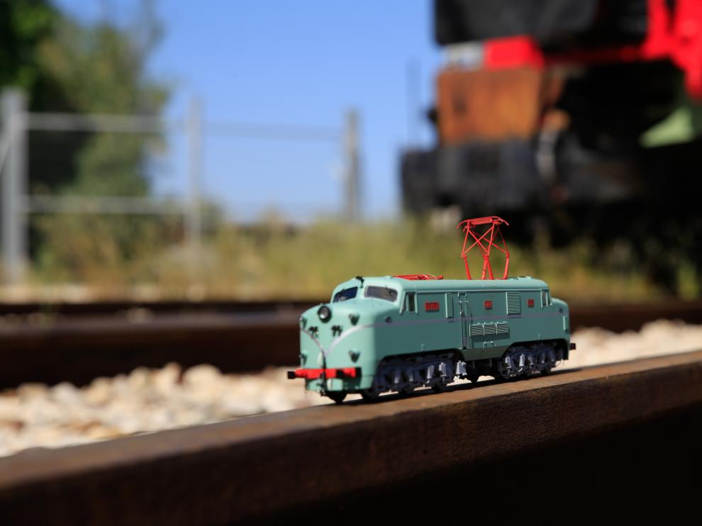 La firma de modelismo ferroviario Electrotrén presentó la maqueta de la locomotora