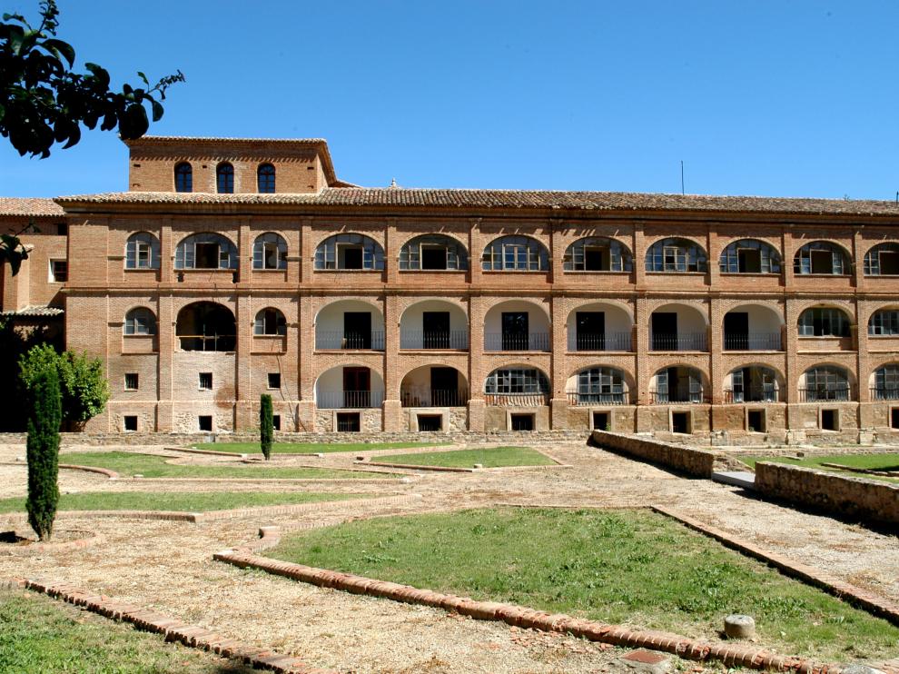 Estado de las obras del parador en 2012.