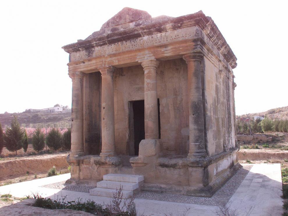Mausoleo romano de Fabara.