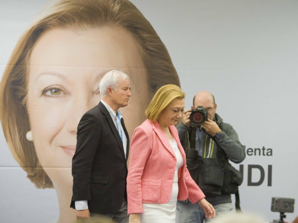 Suárez y Rudi, tras conocer los resultados electorales de este 24-M