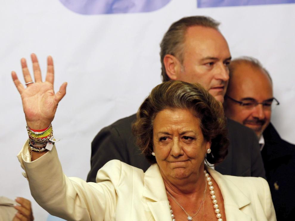 Rita Barberá tras las elecciones. (Archivo)