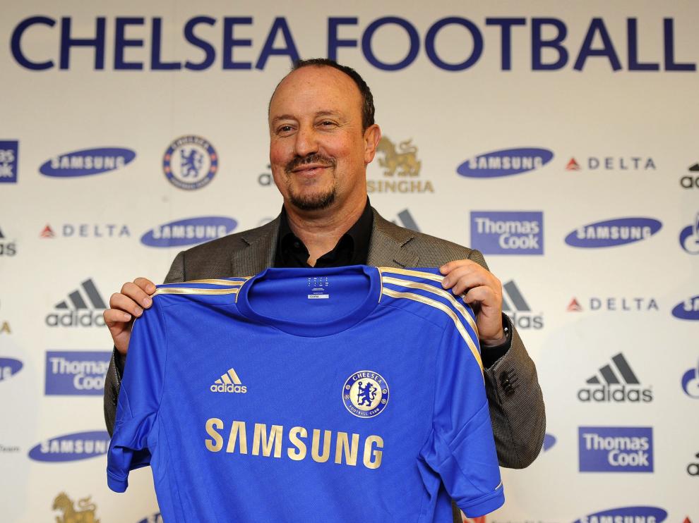 Benítez, en su presentación como entrenador del Chelsea