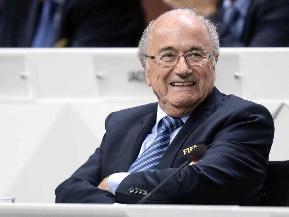El expresidente de la FIFA, Joseph Blatter.