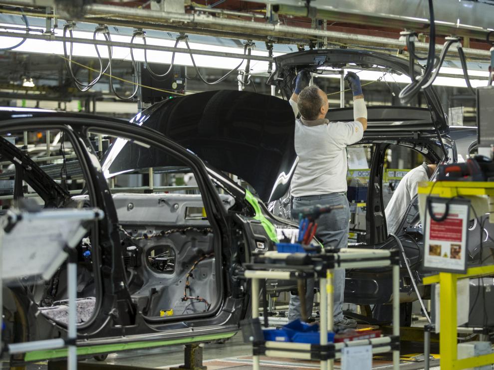 Planta de Opel en Figueruelas.