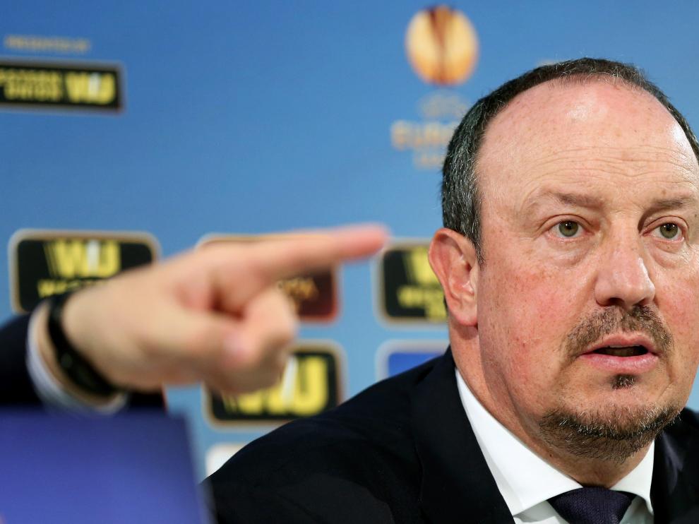 El entrenador español Rafa Benítez.