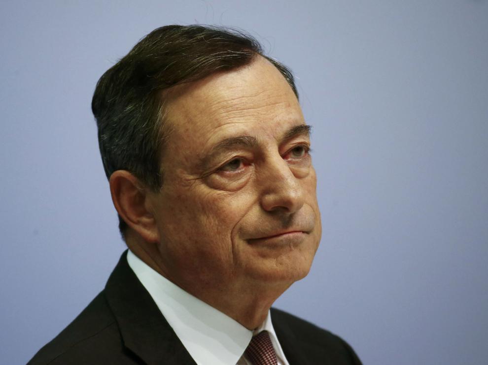 Mario Draghi, presidente del BCE