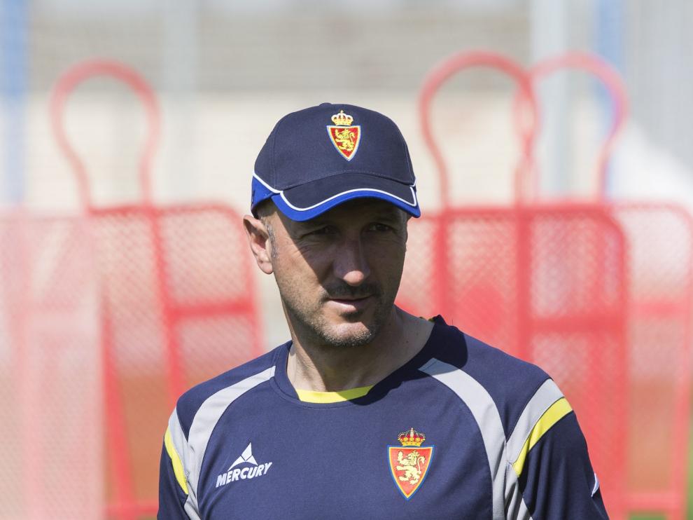 El entrenador del Real Zaragoza, Ranko Popovic.