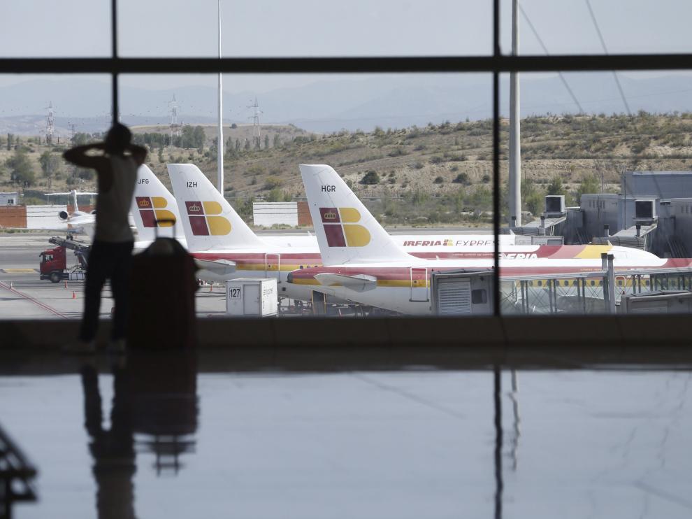 Vista de la T-4 del aeropuerto Adolfo Suárez Madrid-Barajas.