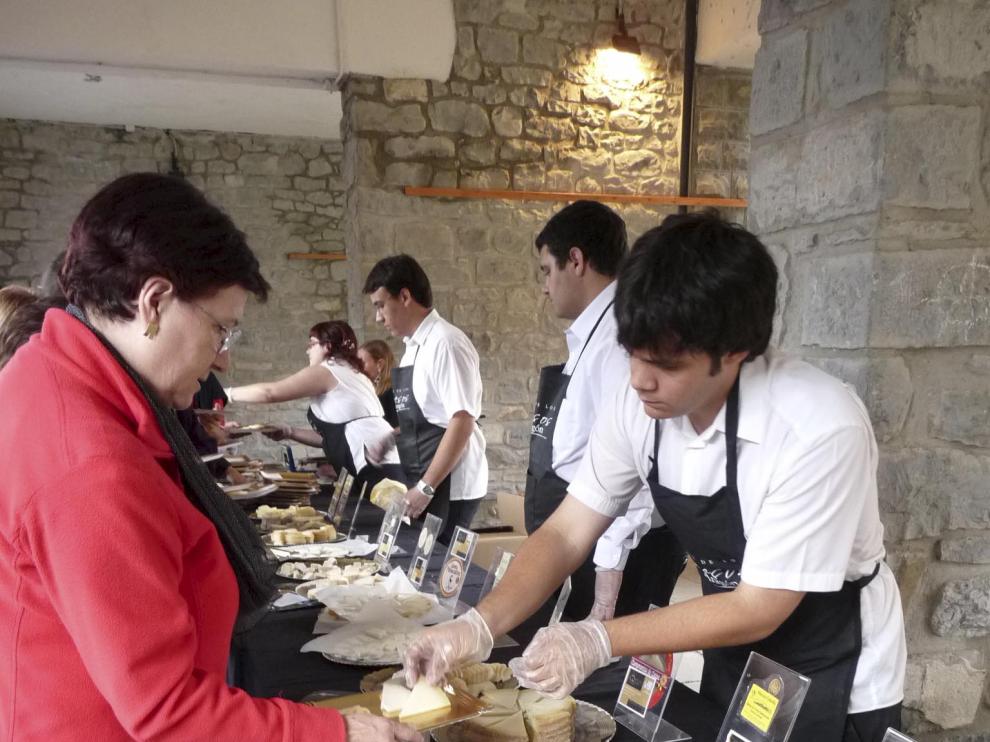 El certamen de los mejores quesos de Aragón se celebrará en Biescas.