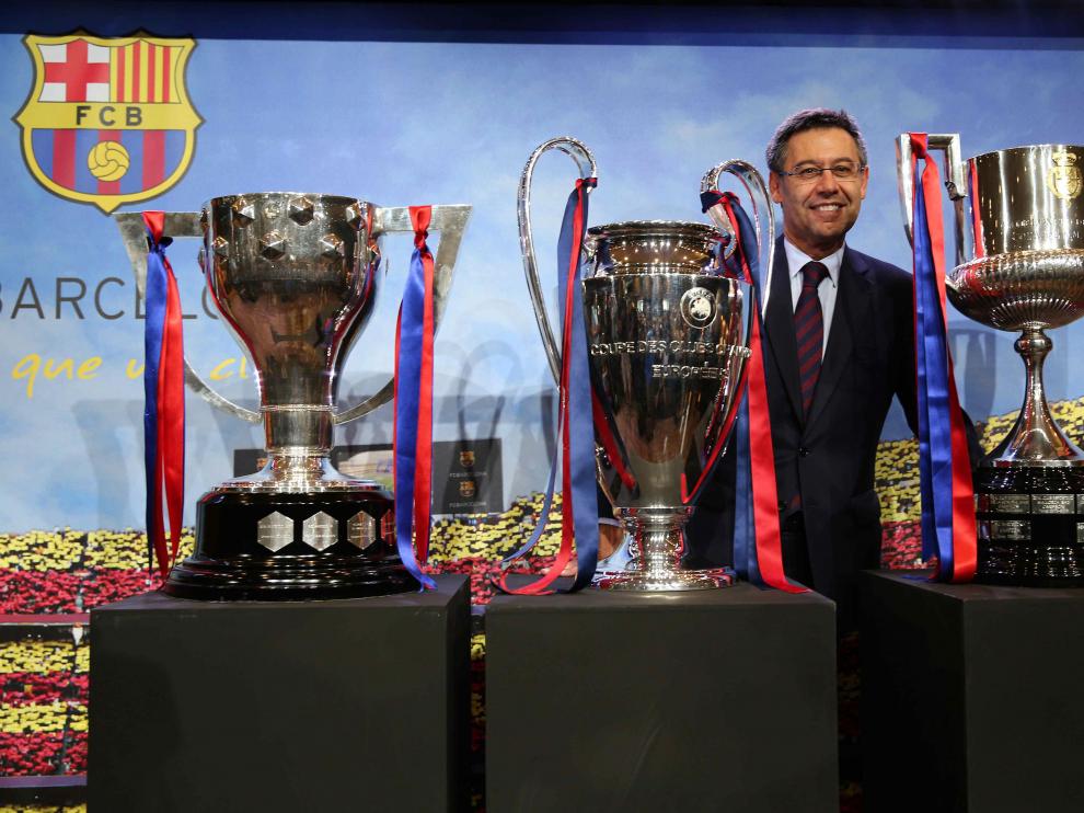El presidente del FC Barcelona, Josep María Bartomeu.