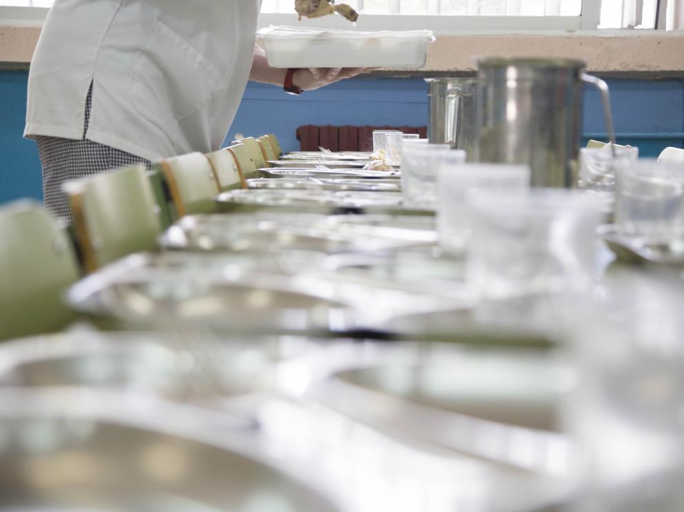 Comedor escolar de Zaragoza