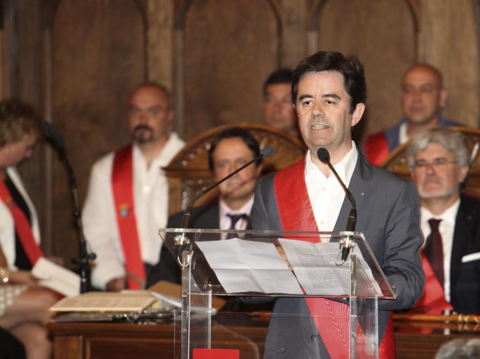 Luis Felipe Serrate, alcalde de Huesca