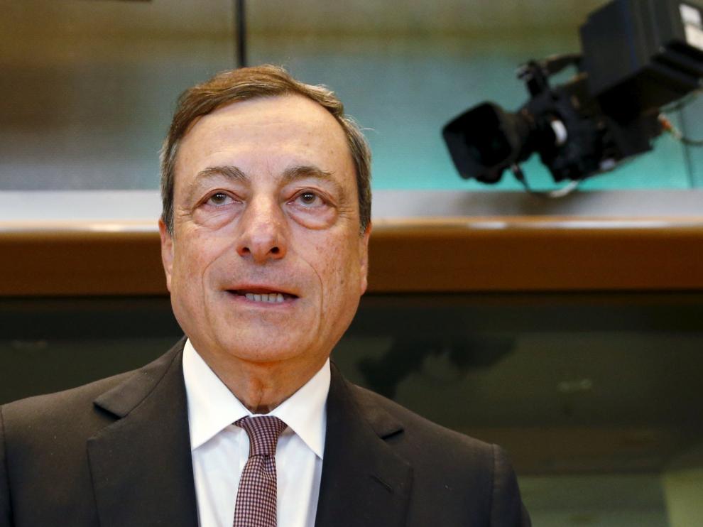 El presidente del Banco Central Europeo (BCE), Mario Draghi.