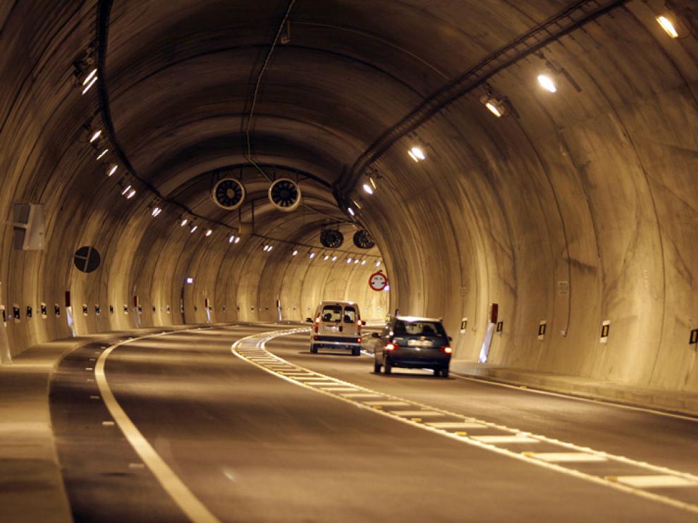 El túnel de Piqueras, en una foto de archivo