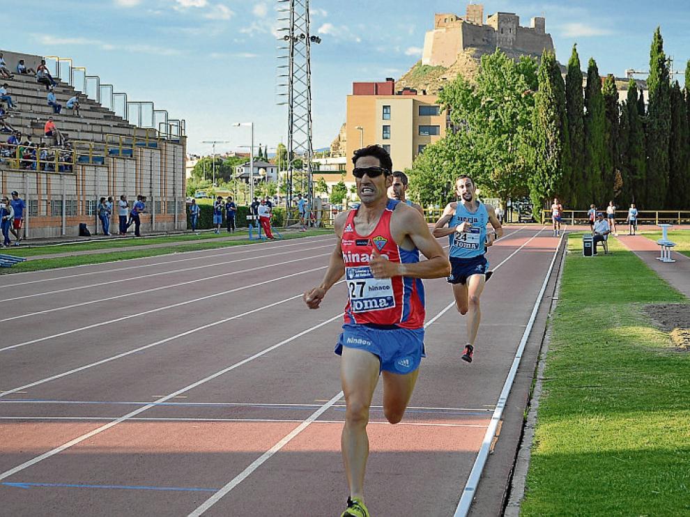Eliseo Martín, en la prueba de 3.000 metros.