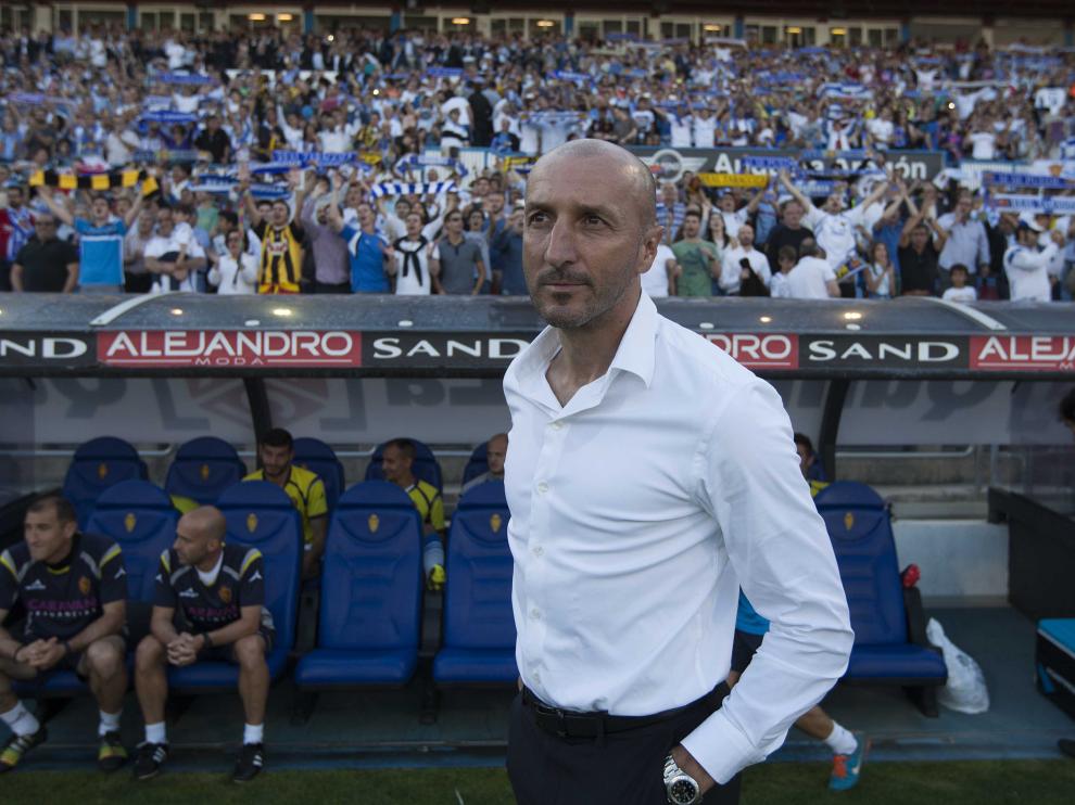 El entrenador del Real Zaragoza, Ranko Popovic.