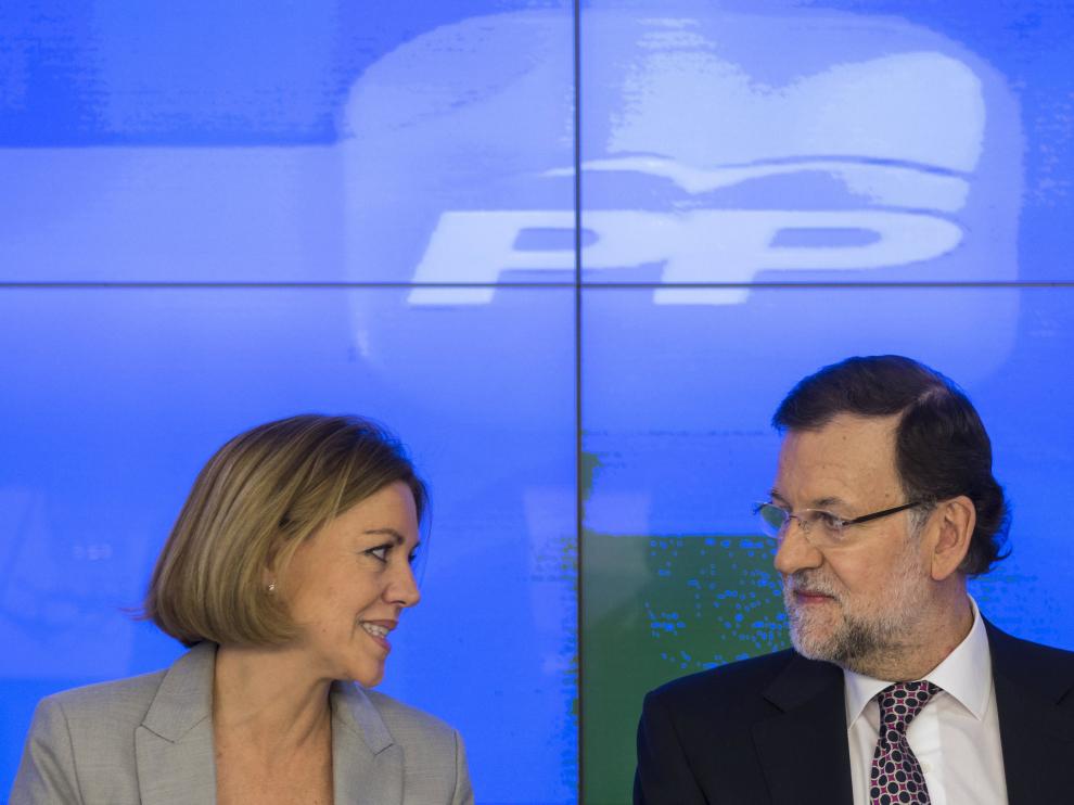 Rajoy ha mantenido a Cospedal como secretaria general