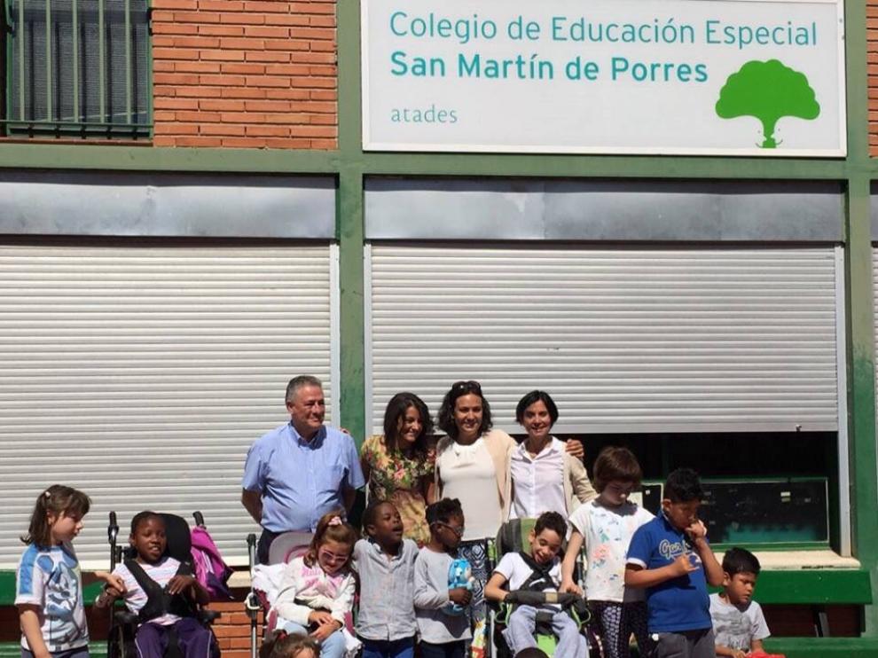 El colegio de San Martín de Atades tiene 112 alumnos. El objetivo es que con el nuevo centro haya 150 plazas.