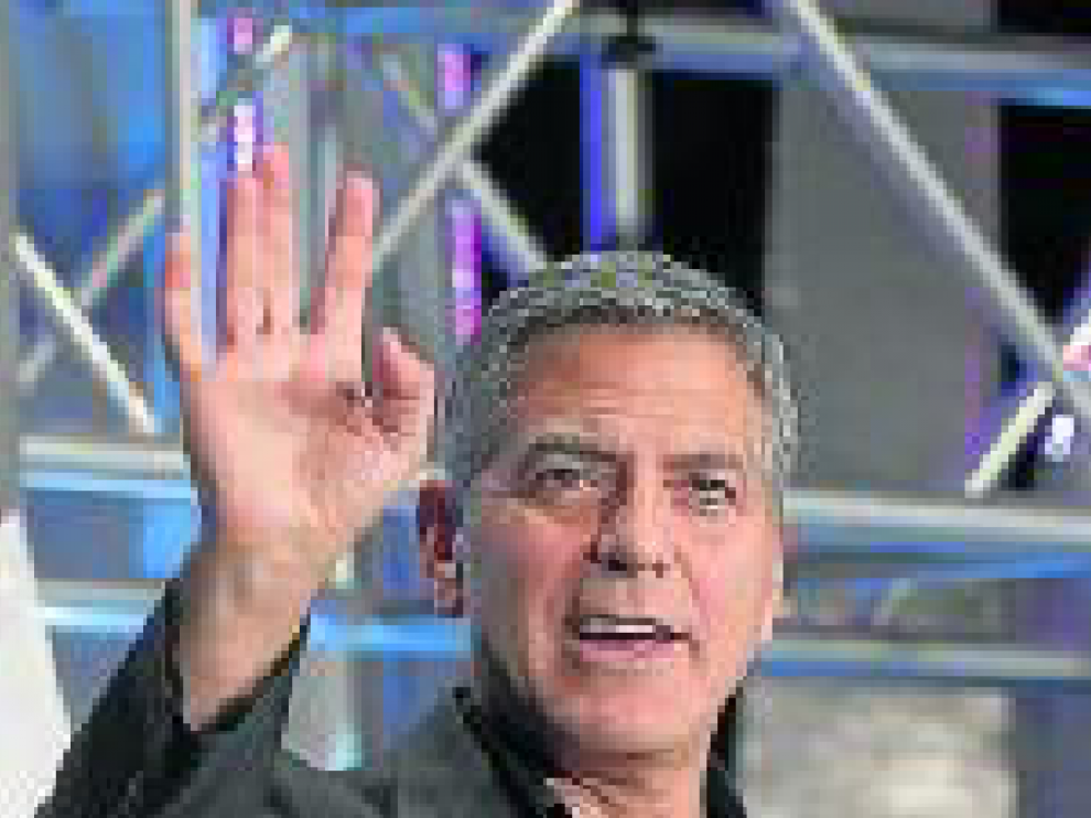 George Clooney: "crecí convencido de que uno puede cambiar el mundo si se involucra"