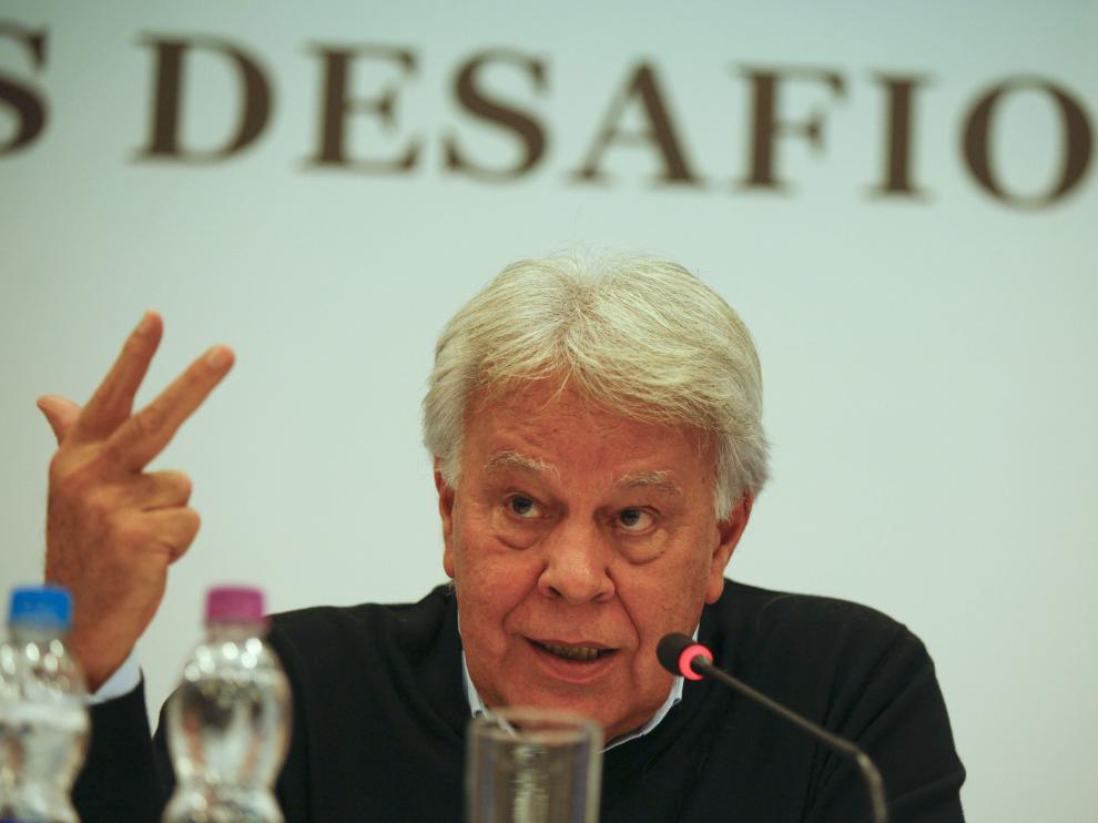 El expresidente del Gobierno español Felipe González.